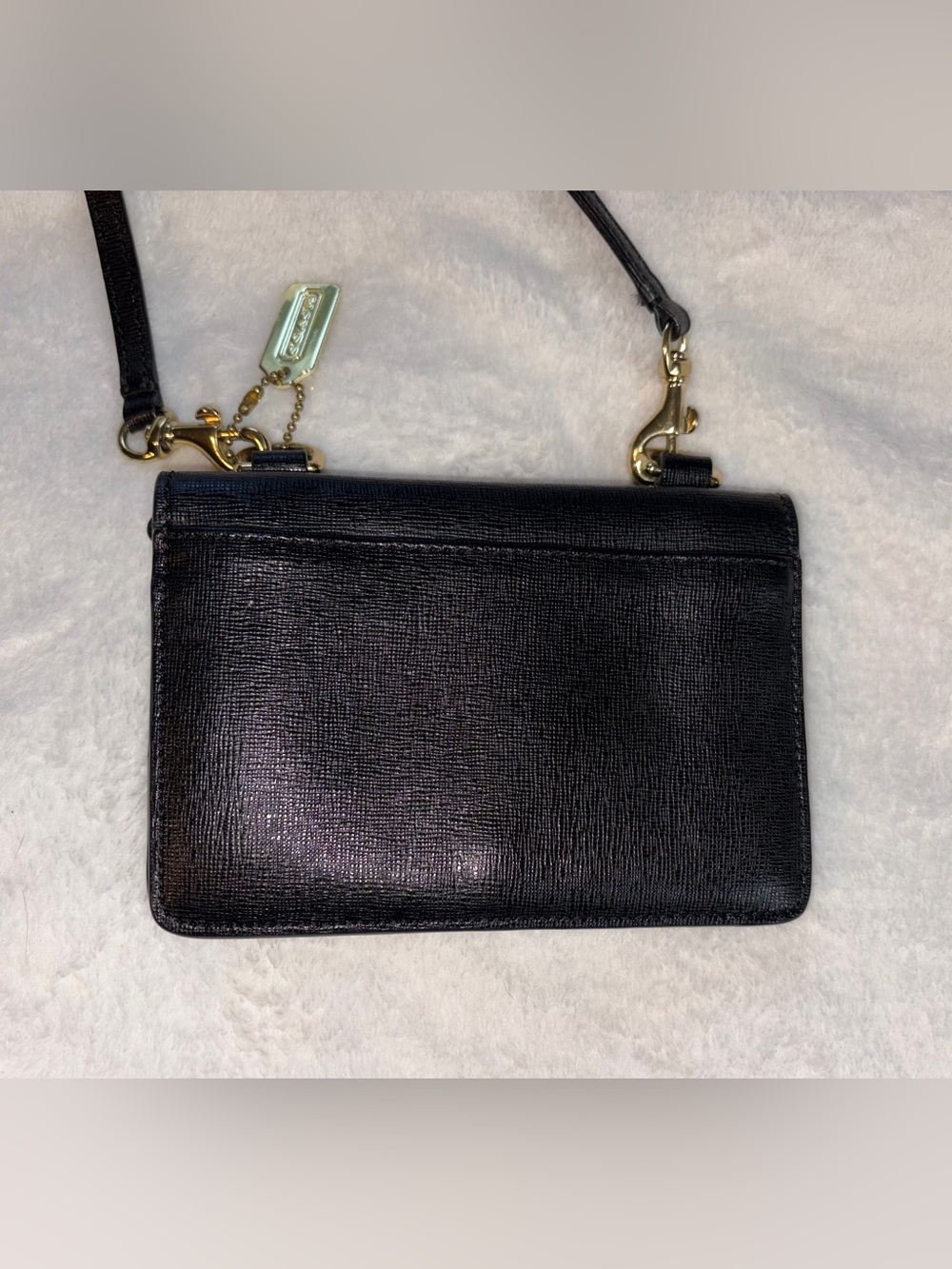 COACH Leather Wallet Crossbody - Picture 5 of 12